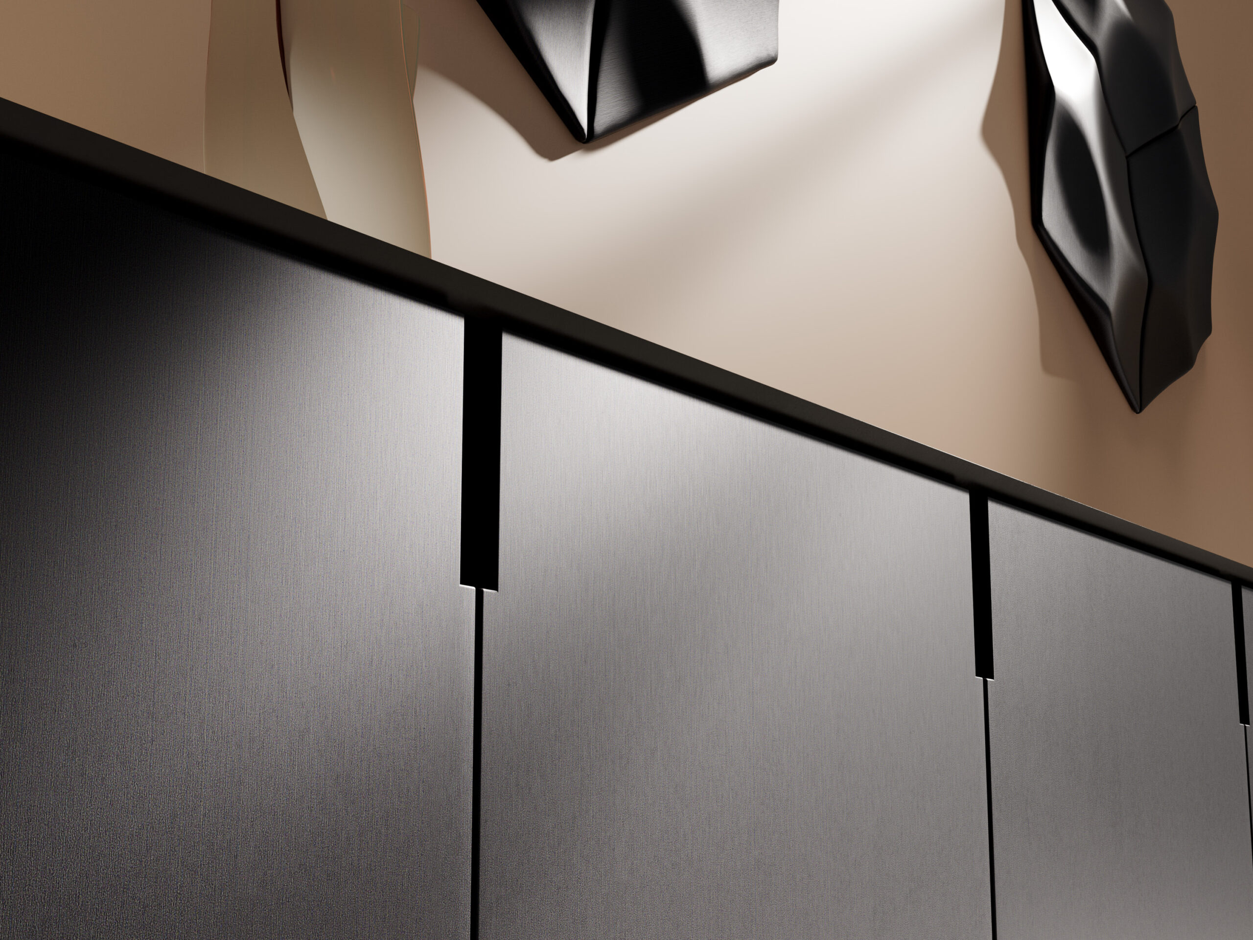 Imbus Steel staallook folie voor keukenwrappen