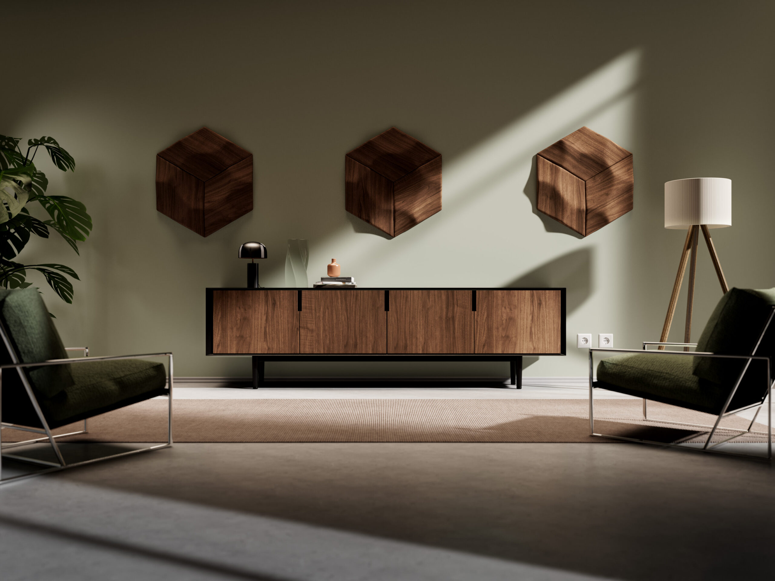Bokido W376 houtlook keukenwrap met voelbare houtnerf