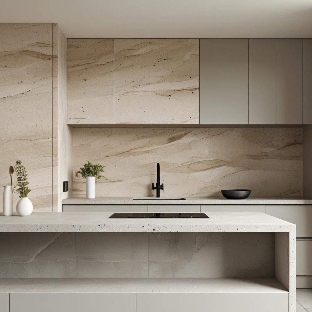 Keukentrend ambassadeur – keukenwrap natuursteenlook inspiratie