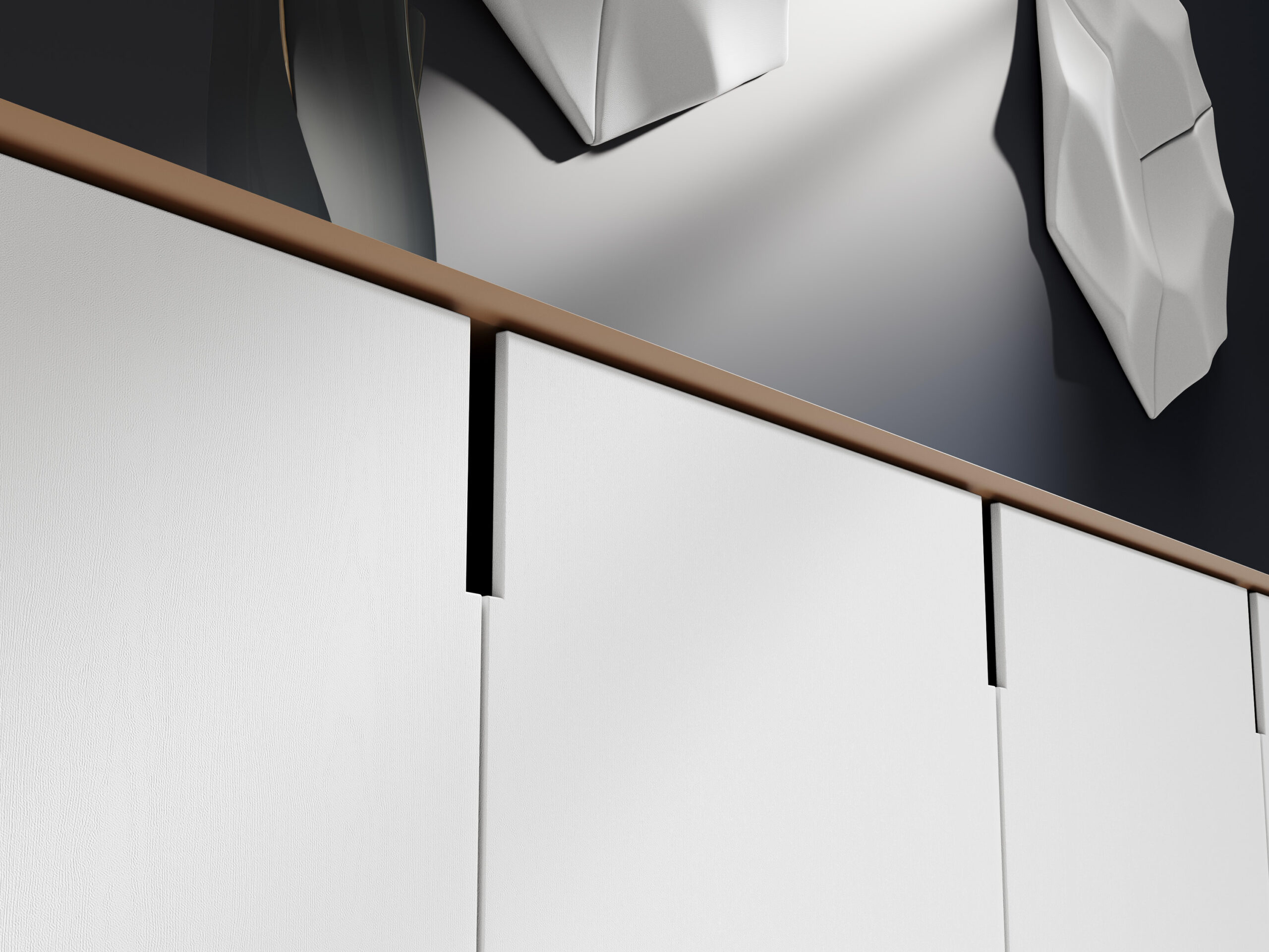 Detail van Candida keukenwrap staal