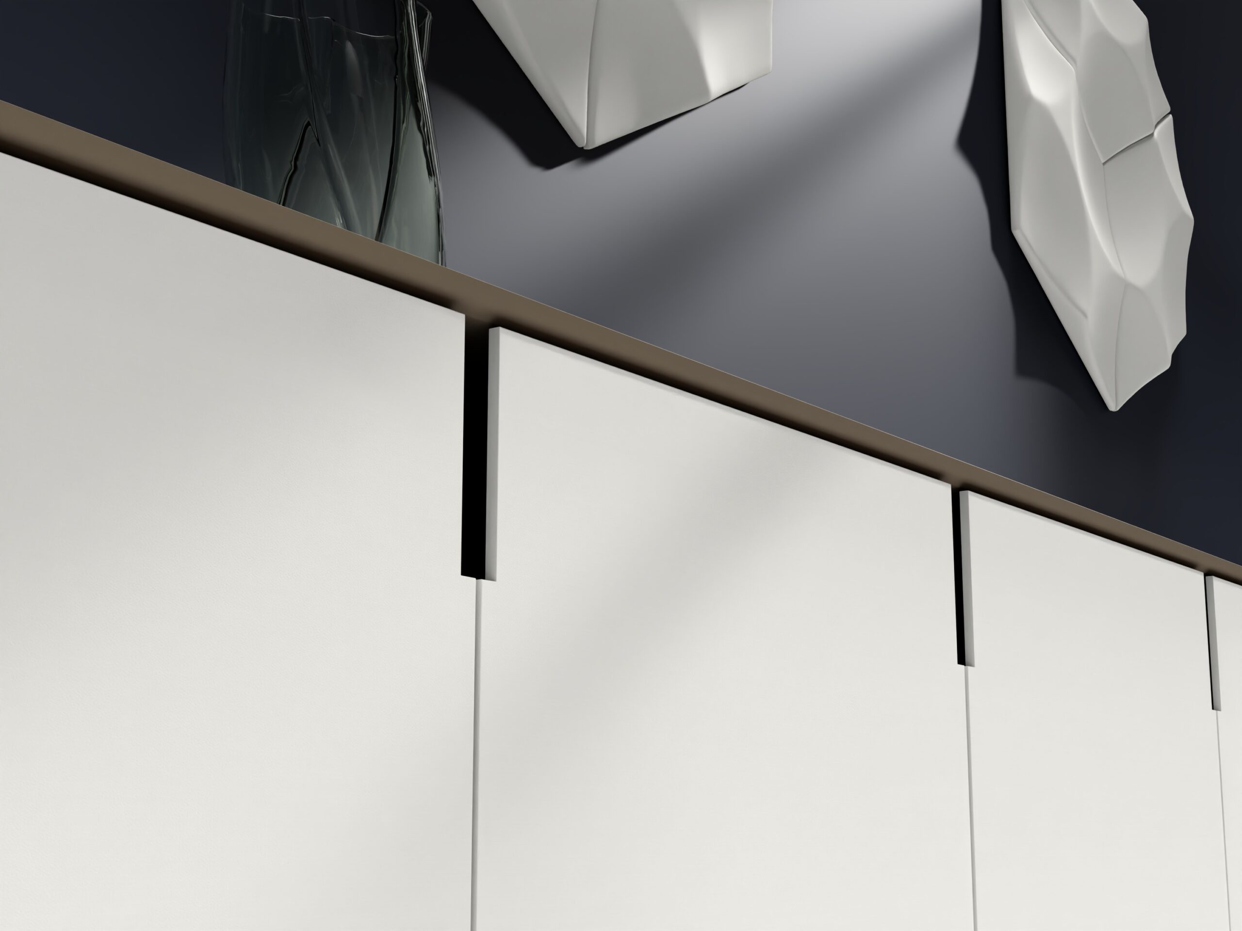 Lichtgrijze keukenfolie Sable SC112 met fijne structuur