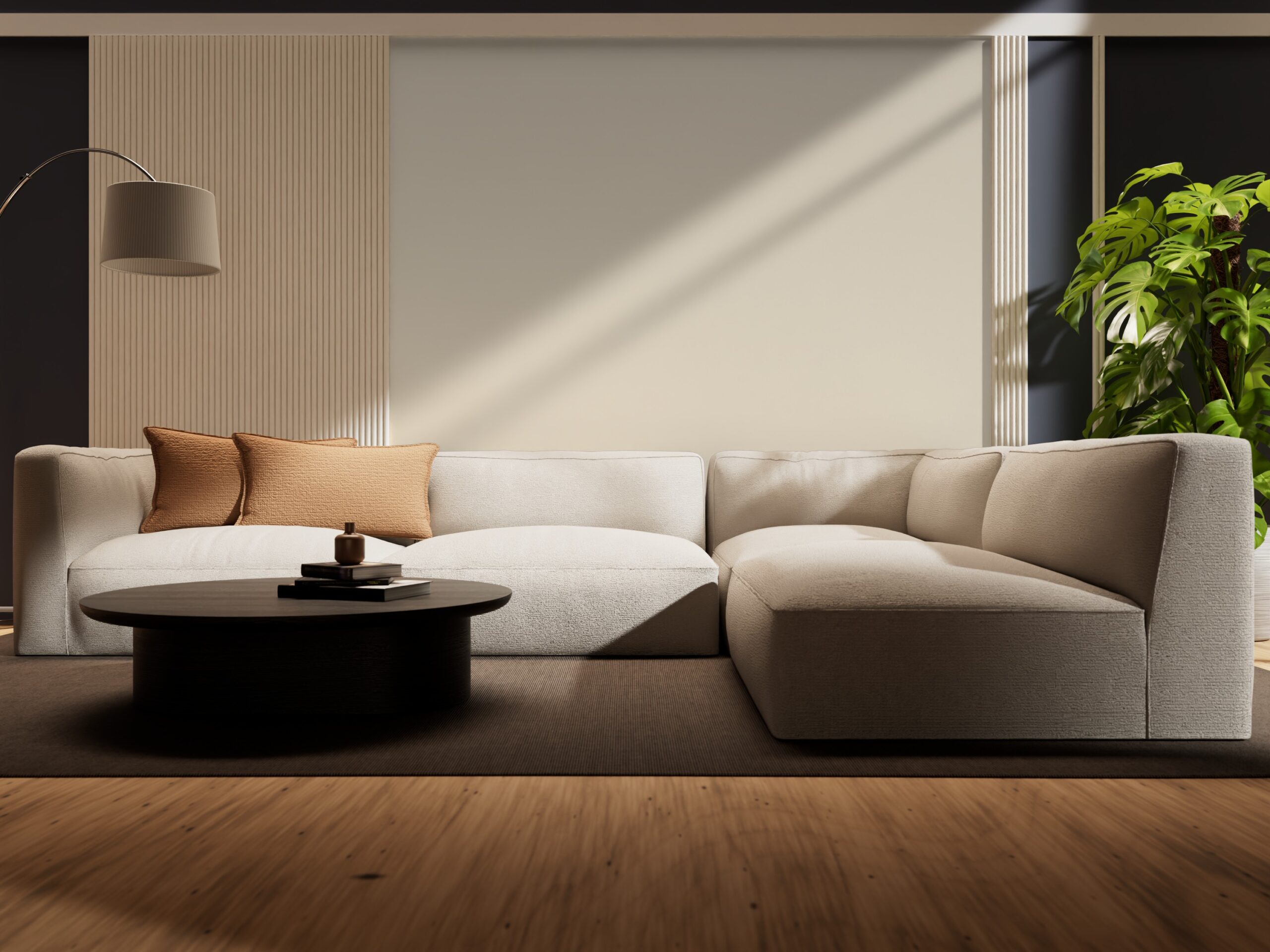 Licht beige Papilo Loxo Lux interieurfolie