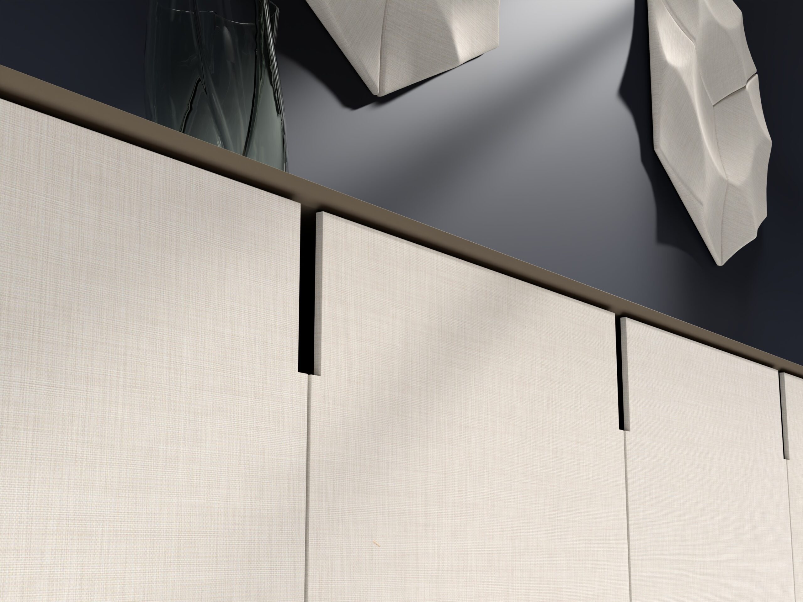 TE009 Woven Liora interieurfolie met geweven structuur