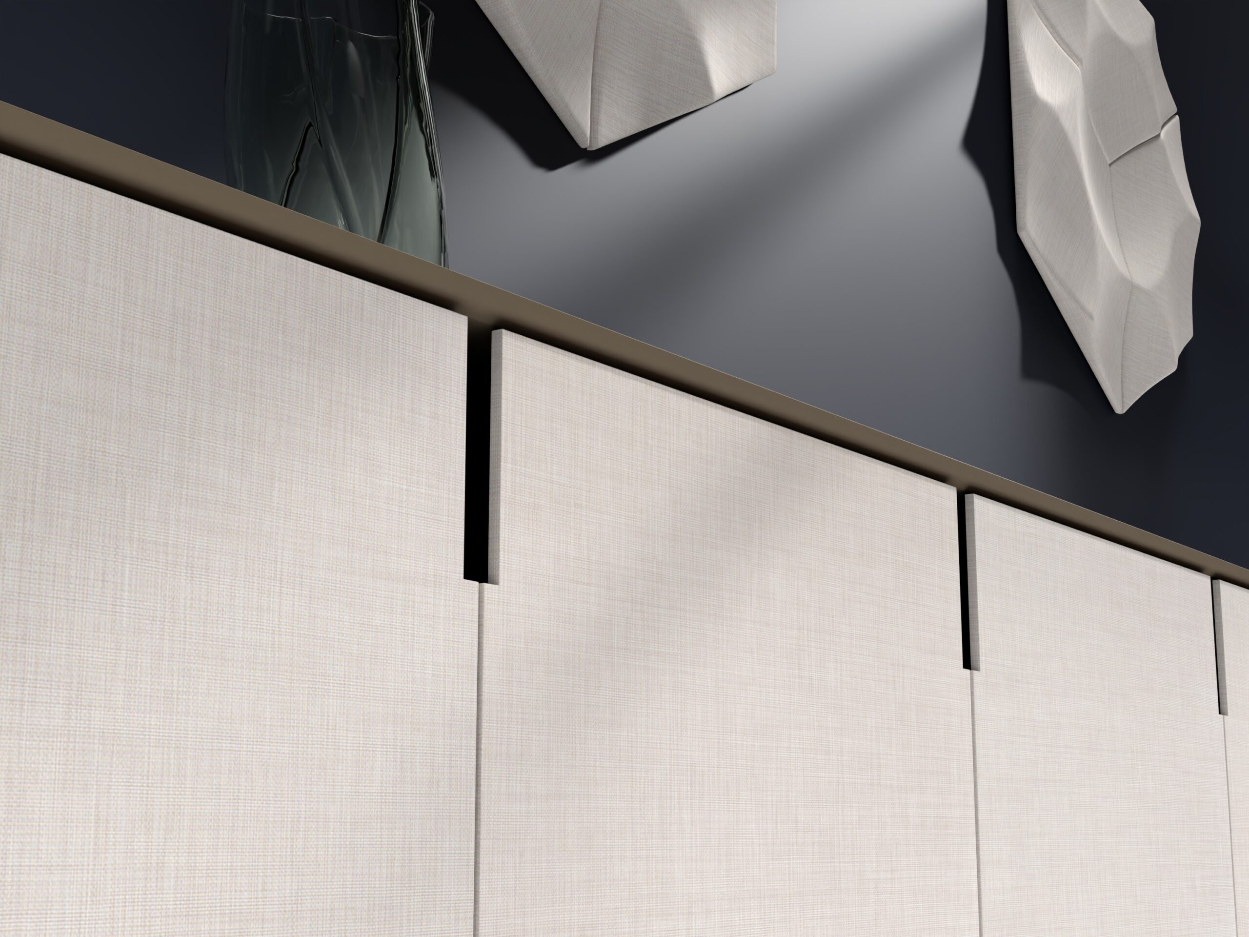 Woven Fina TE012 interieurfolie met fijne textielstructuur
