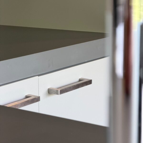Detailfoto van de gewrapte lades in S209 Stone 2.0