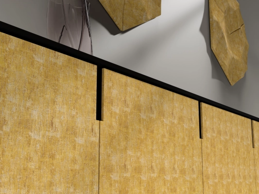 Aureus AB013 metallic keukenfolie detail